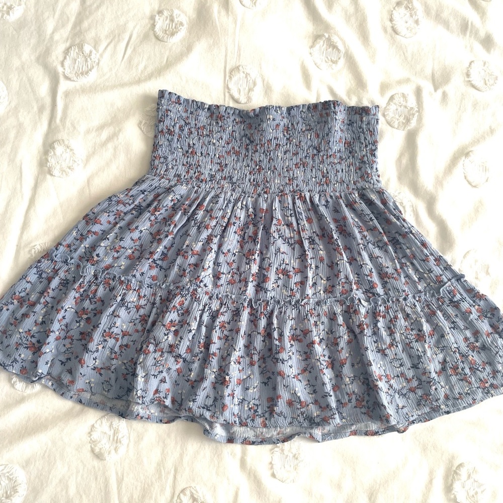 Floral Mini Skirt